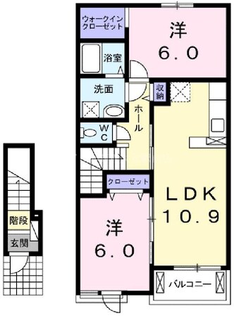 エスペランザの物件間取画像